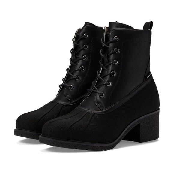 Tundra Simcoe Women's Zippered Waterproof Ankle Boots Black Size 6 NWT - Picture 1 of 8